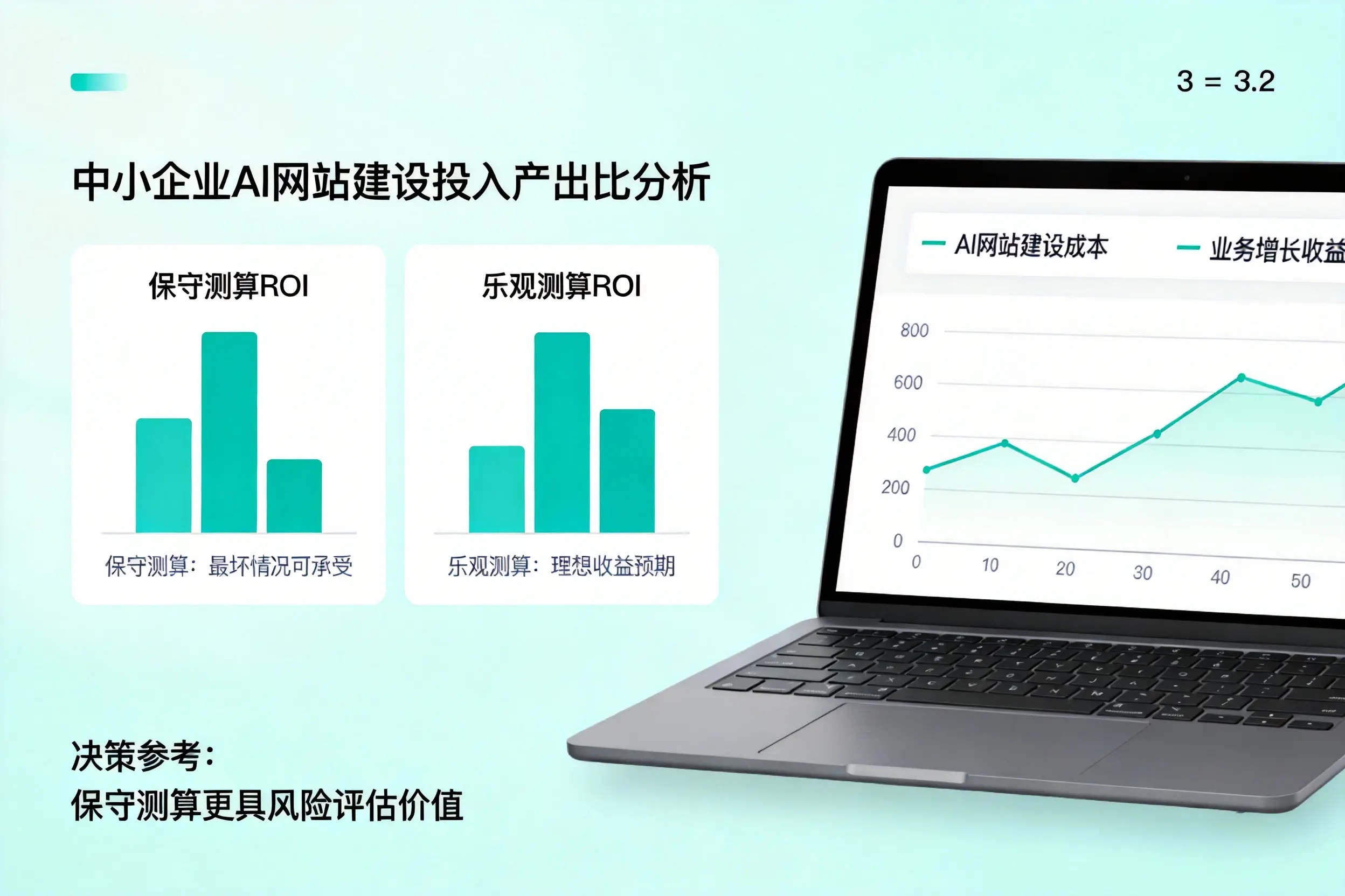 南平中小企业AI网站建设投入产出比怎么算？先看这份分析